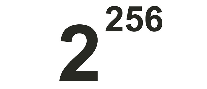 The most powerful number in the encrypted world: 2256