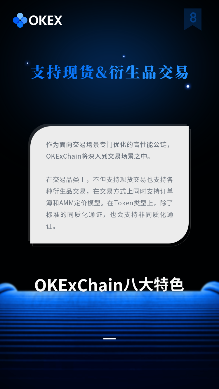 Okexchain 八大特色 支持现货和衍生品交易 Okex Chainnode 链节点